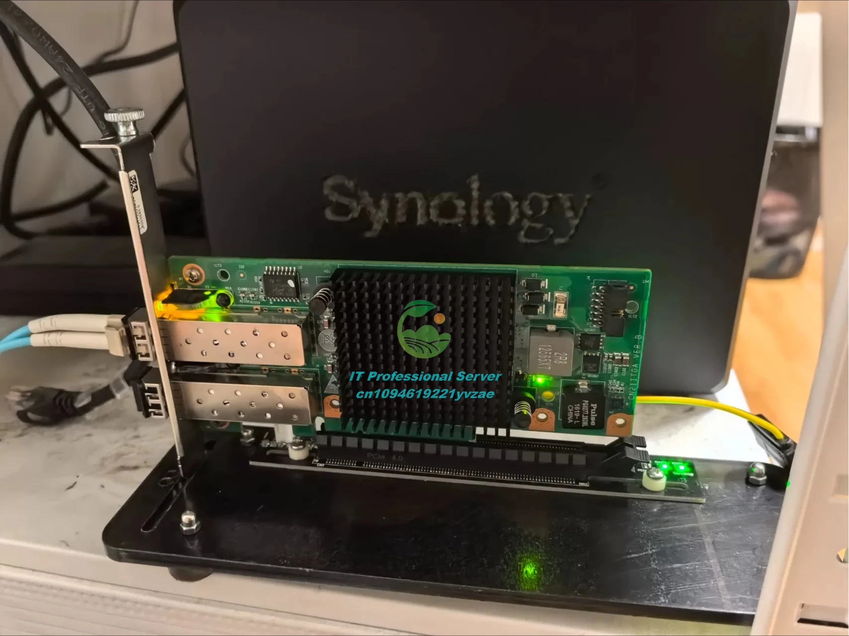 SP310 10Gbps Dual-Port Fiber PCIe Ethernet Network Adapter Card
