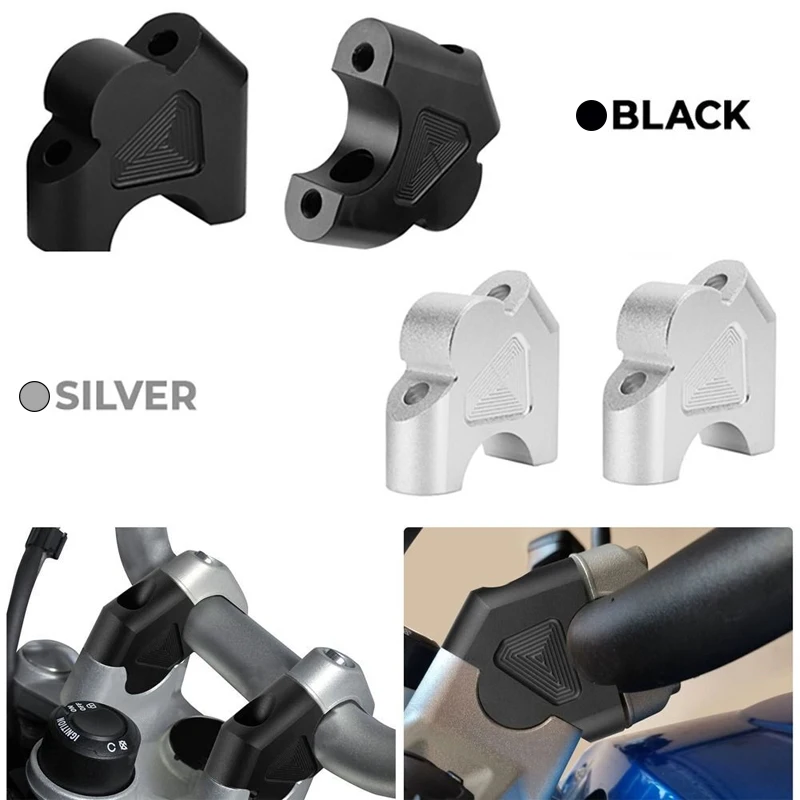32MM CNC Motorcycle Handlebar Riser Handlebars Back Move Mount Fit For BMW R1200GS R1250GS LC R1250RT R 1200 GS Adventure ADV