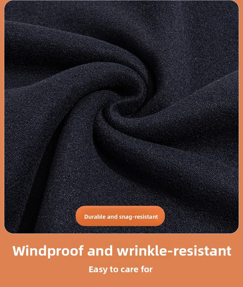Herren Thermoweste, Fleece-gefüttert, Winter-Wärme, ärmelloses Tanktop, dick, dehnbar, einfarbig, Thermo-Unterwäsche, Basisschicht, Übergröße 8XL 7XL – Detail 18