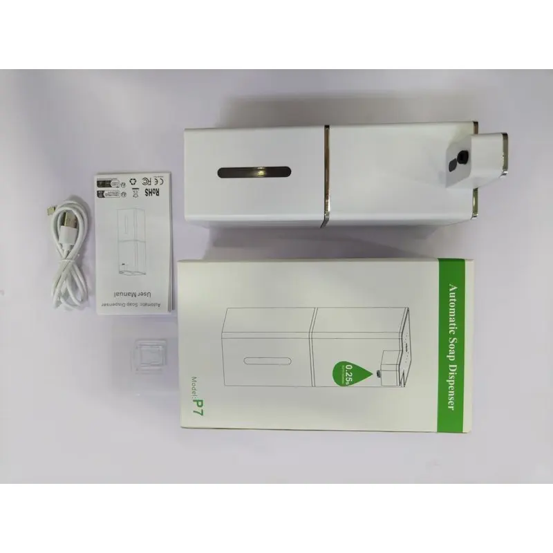 Distributeur de savon automatique intelligent à induction sans contact mural pour cuisine et salle de bain