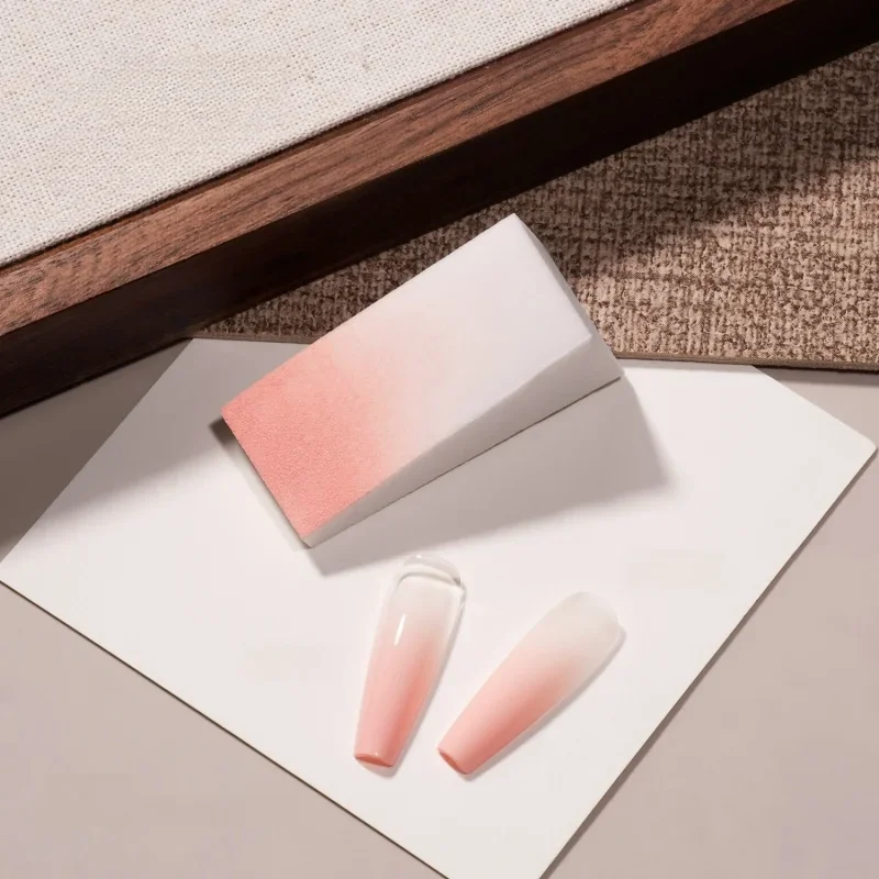  Reusable Nail Ombre Gradient Sponge Blocks, Soft Nail Art Blending Transfer Sponges for DIY Manicure