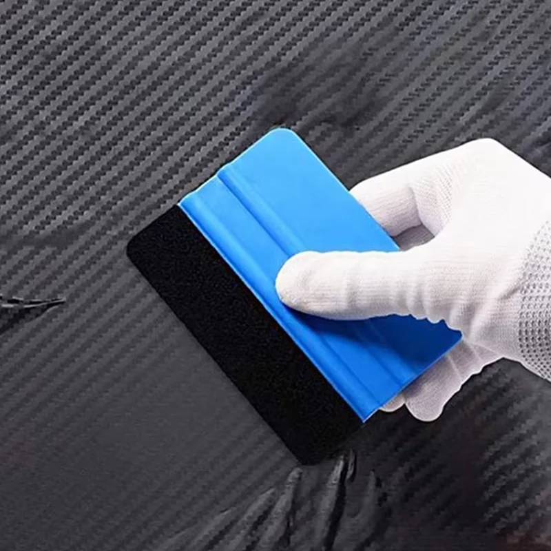 1pc Auto Styling Felt Edge Vinyl Squeegee Car Vinyl Scraper Vehicle Window Tint Film Wrapping Squeegee Applicator Tool image 5