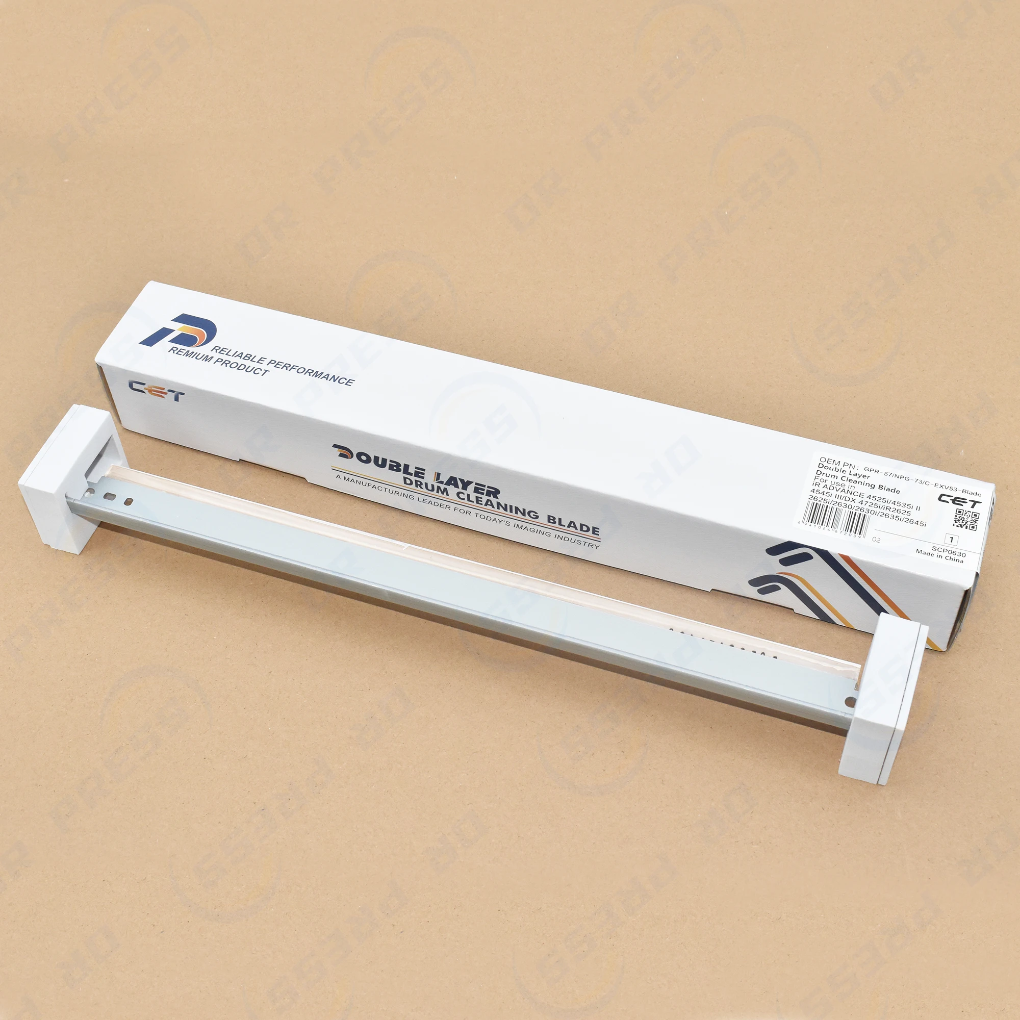 Double Layer Drum Cleaning Blade for Canon iR 2625 2625i 2630 2630i 2635 2635i 2645 2645i iR2625 iR2630 iR2630i iR2635 iR2635i
