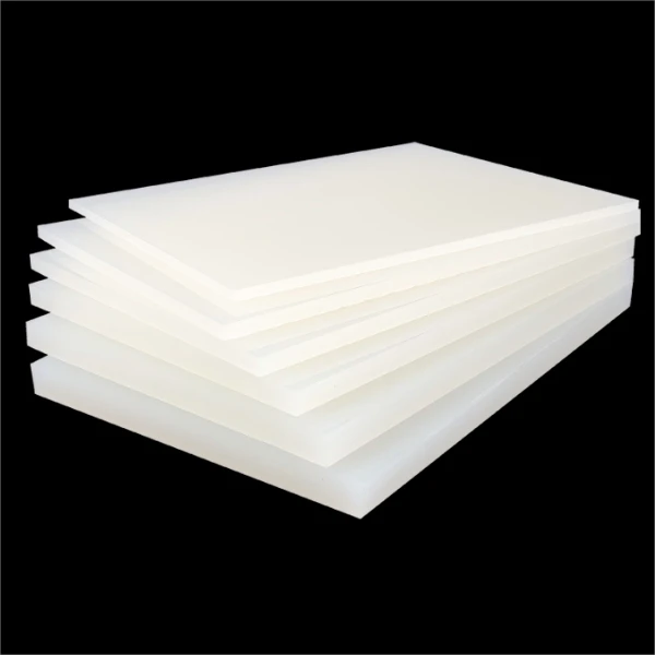 1/2/4Pcs Beige Pa66 Nylon Plate Mc Insulating Rubber Board Can Be Customized By Zero Cutting Custom Thick 6mm 8mm 10mm 15mm