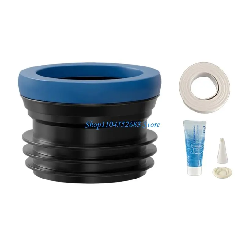 Y6GD Corrosion Resistant Toilet Flange Adapter with Universal & Kid Safe Corrosion Resistant Toilet Seal for Household