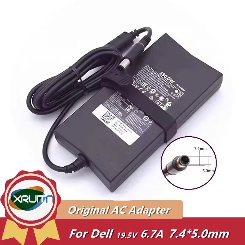 

Genuine 19.5V 6.7A 130W HA130PM160 AC Adapter Charger For Dell Studio 1535 1536 XPS 14 (L401X) Laptop Power Supply LA130PM121