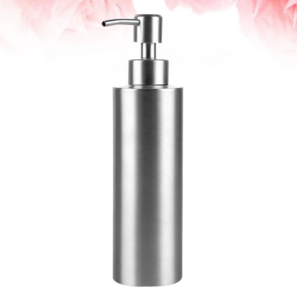 

Hand Bottle Stainless Steel Soap Dispenser Empty Squeeze Bottles Lotion Storage Dishwasher