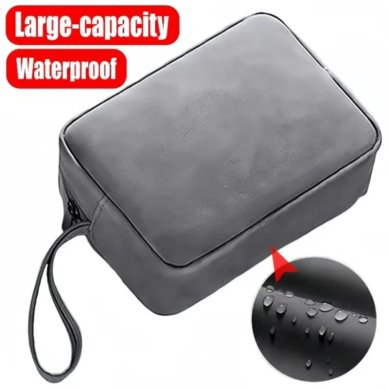 Portable Earphone Bag Waterproof Phone Storage Pouch For iPhone 17 16 15 Pro Max Power Bank Cable Charger Organizer Accessories