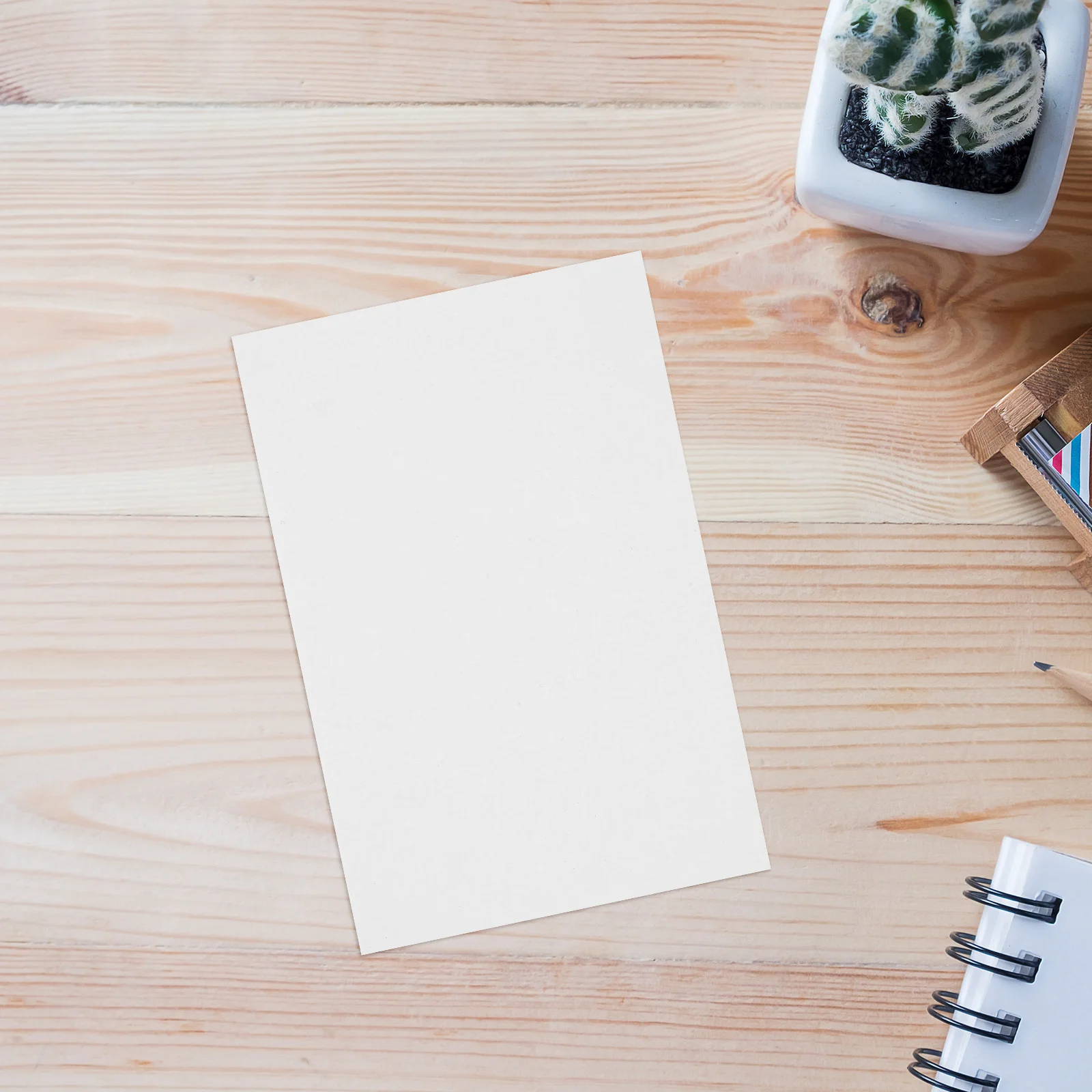 

60Pcs Double-Sided Blank Cards DIY Postcards Greeting Note Mailing Doodle Portable Flashcards Blank Post Cards