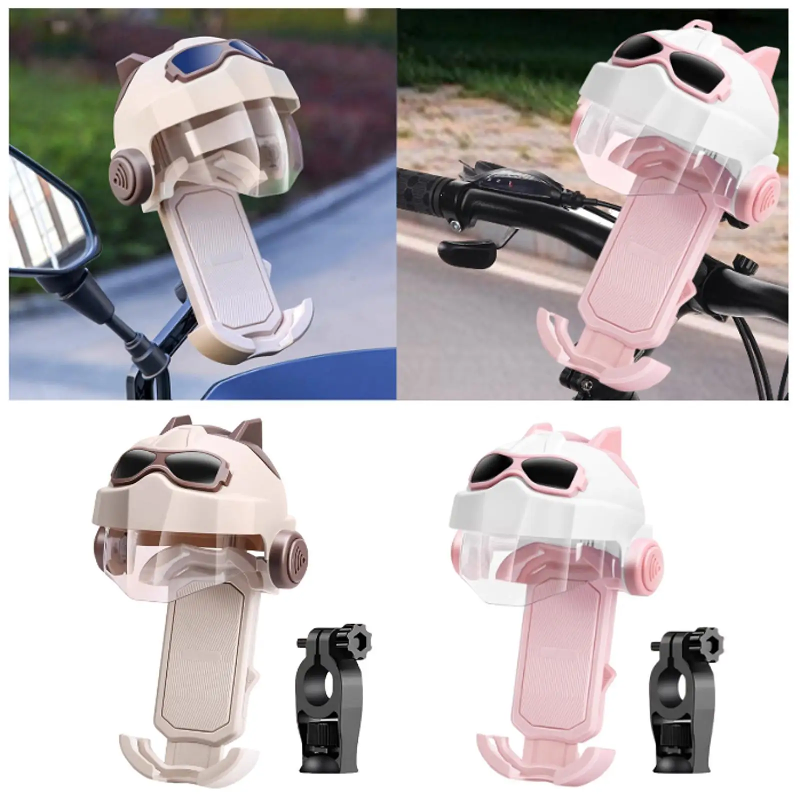 حامل هاتف للدراجات النارية، حامل هاتف للدراجة، مشبك قفل تلقائي عالمي، حامل هاتف محمول للدراجات النارية #4