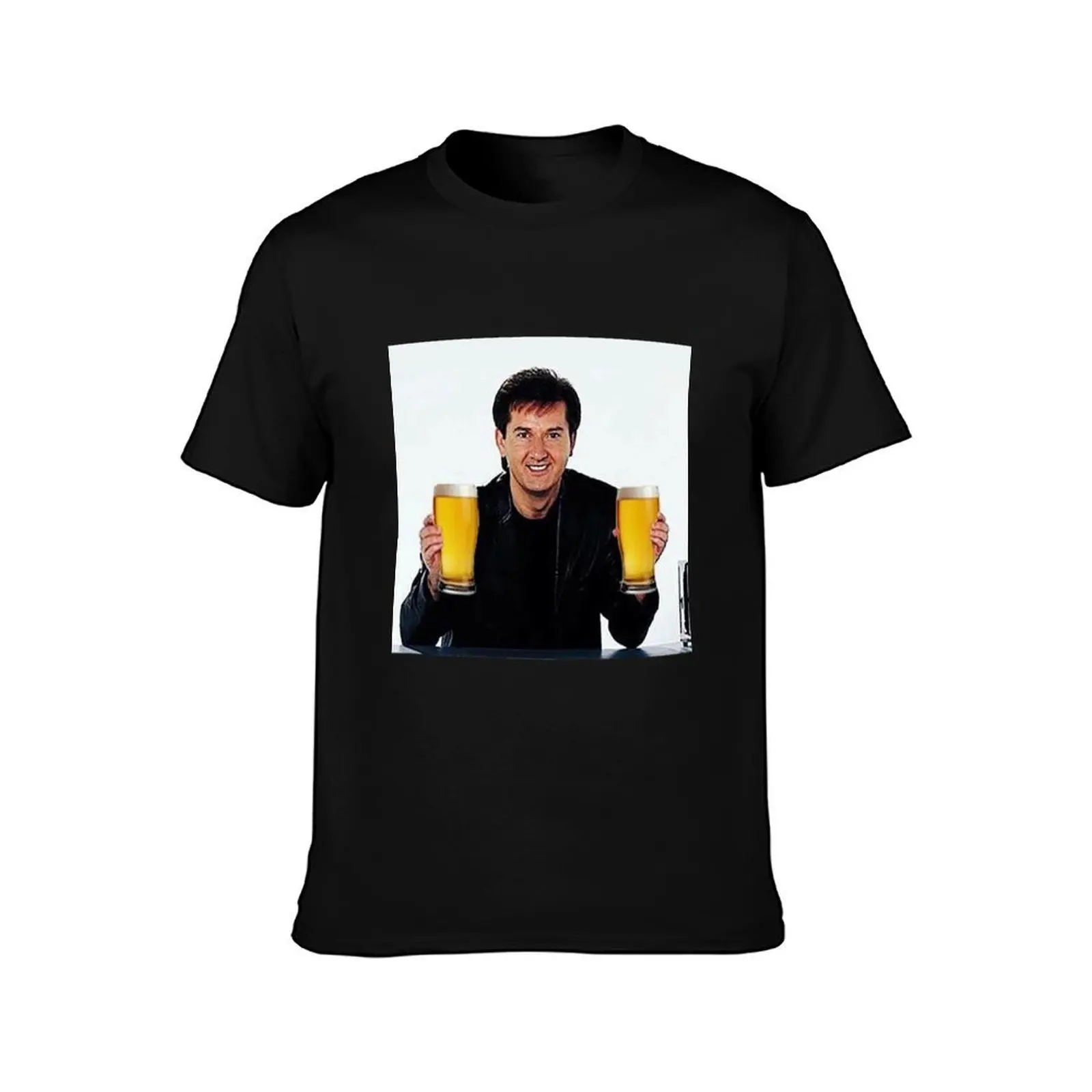 Daniel O'Donnell Pints T-Shirt Summer Casual Cotton Tee Oversized Streetwear Tops Vintage Graphic Print Unisex Men Women