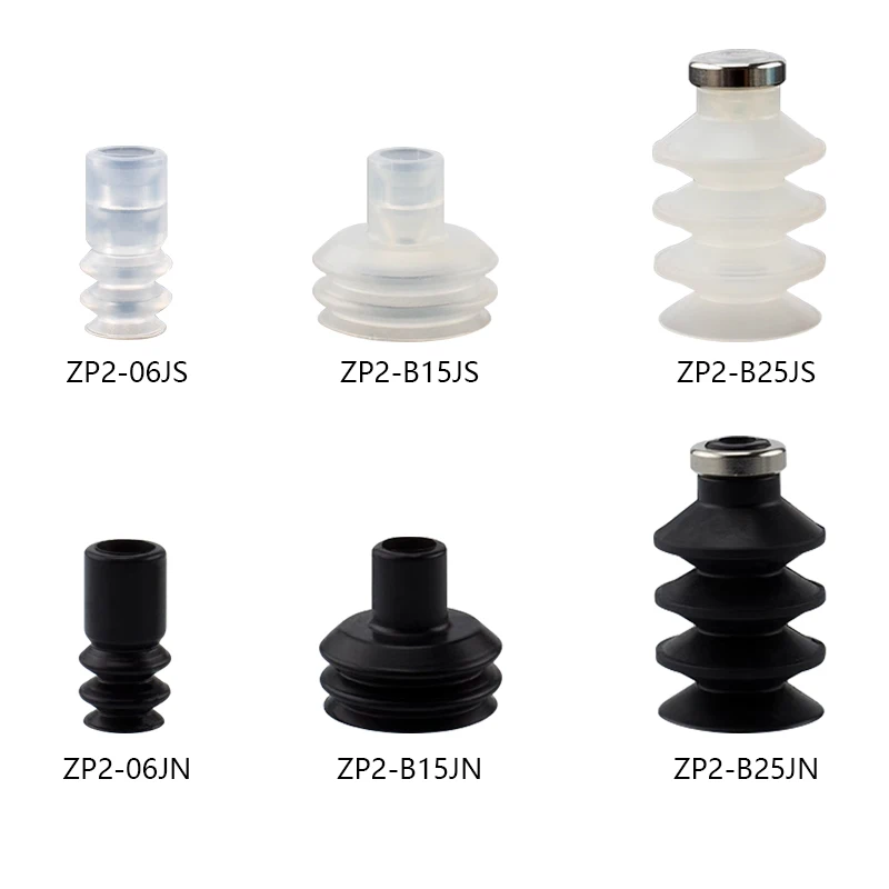 10pcs/lot Multi-layer ZP2 Vacuum Suction Cup ZP2-06JS ZP2-09JN ZP2-B10JS ZP2-14JN ZP2-B15JS