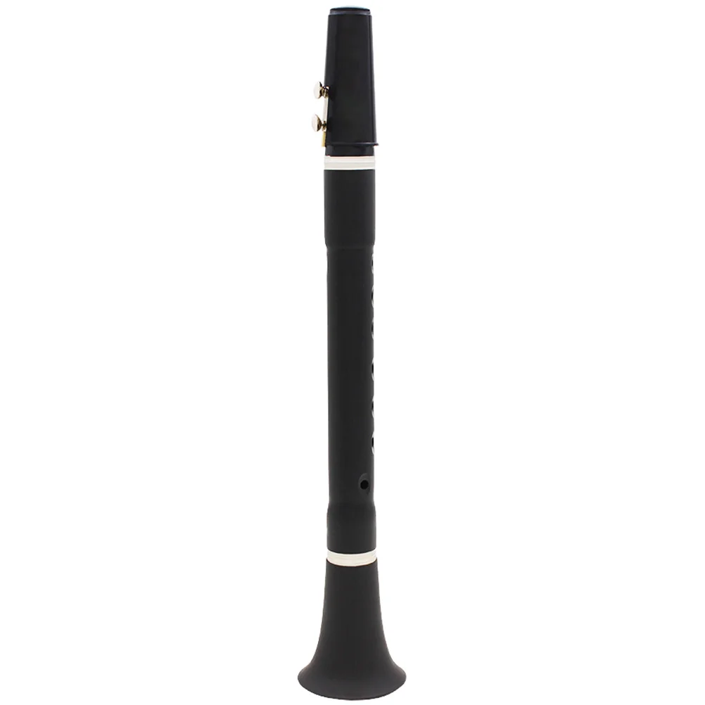 

Keyless Adult Beginner Wind Instrument Practice Performance Musical Mini Clarinet Lightweight Compact Smooth Surface