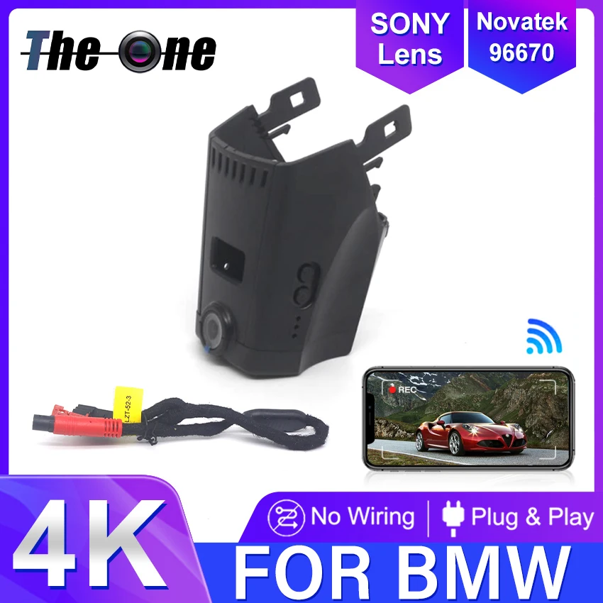 

4K 2160P Plug and play Wifi Car DVR Dash Cam For BMW 520d 528d 525d 525i 530d 530i 535i 535d 540i 540d 5 7 Series g30 g11 g12