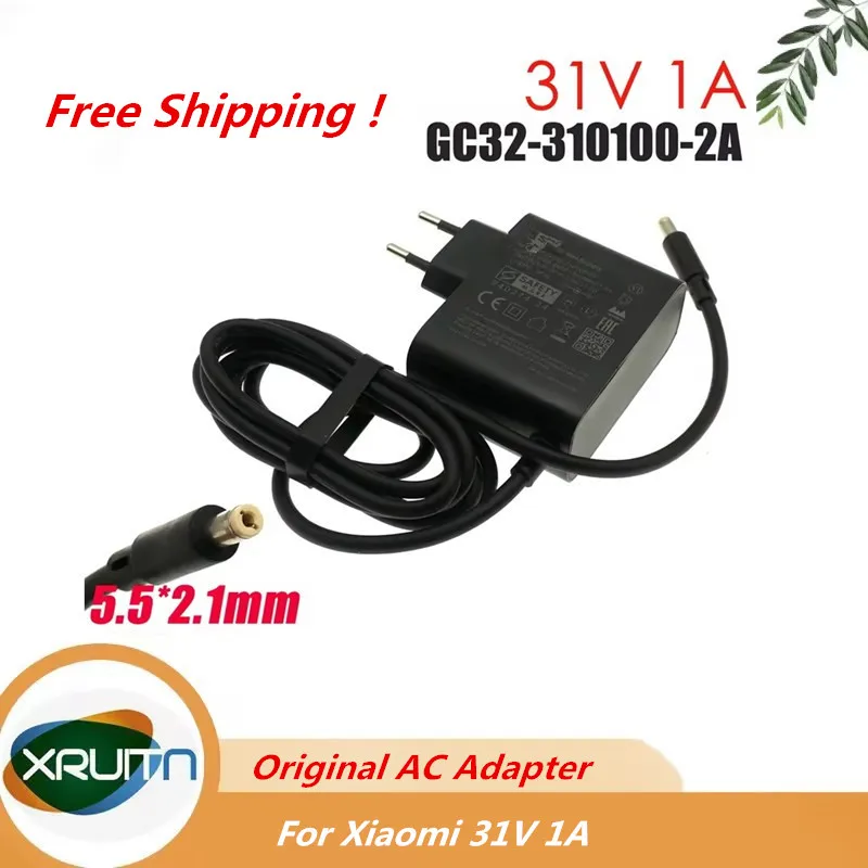 Original 31V 1A GC32-310100-2A For Xiaomi vacuum cleaner AC 