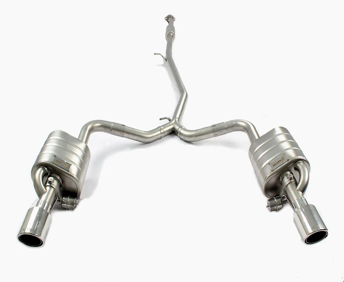 Catback System For Ford Explorer Exhaust Valvetronic Catback Exhaust Ss304  Exhaust Pipe System