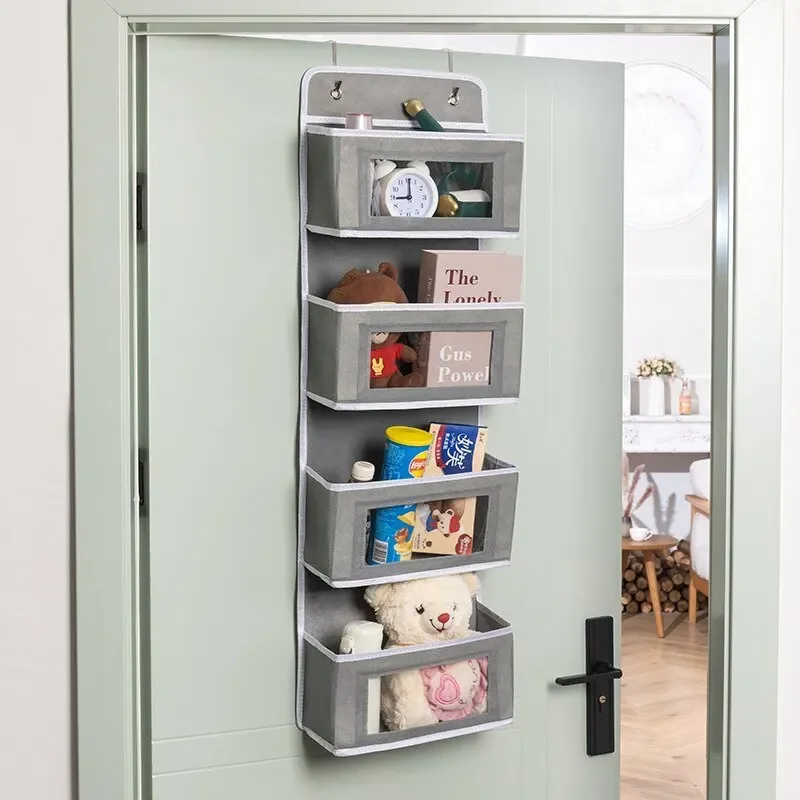 

Toy Storage Wall Mounted Closet Hanging Organizer, Wall Behind Door Convenient Small Item Storage Bag Closet Organizer