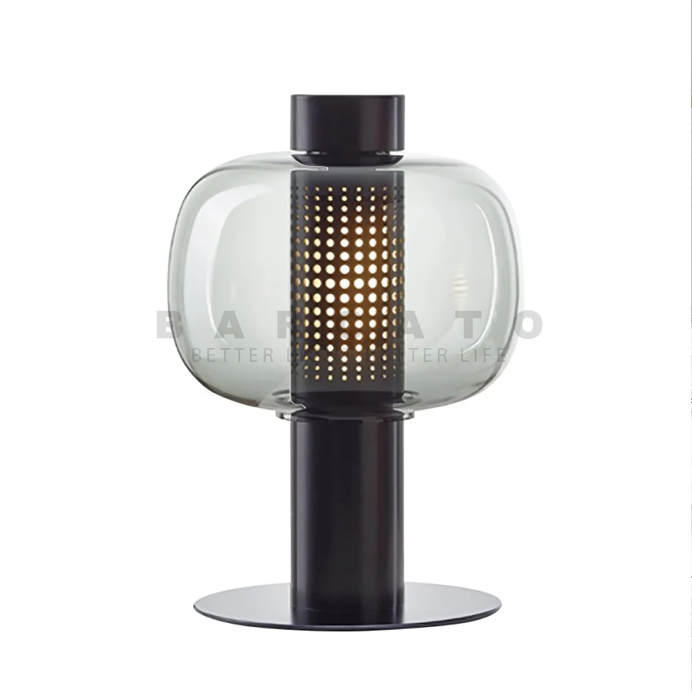 Imagem -06 - Moderno Led Vidro Desk Lâmpadas Simples Table Lamp Metal Luxo Nordic Design Home Decor Sala de Estar Quarto Mesa de Cabeceira Floor Light