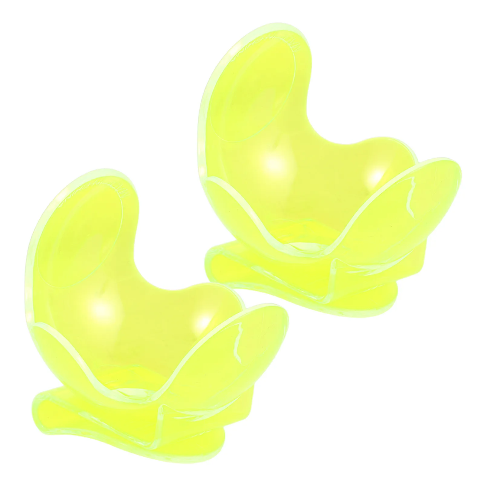 

2Pcs Tennis Clip Fluorescent Yellow Wearproof Portable Ball Waist Holder Training Match Storage Clip Easy Install Outdoor Use