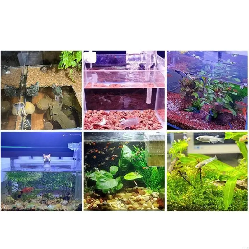 2025 nieuwe draaibare led-aquariumverlichting schoon water groeien aquariumlandschap clip-on lampen