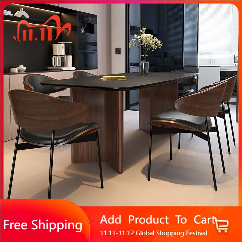 

Скандинавский современный обеденный стол, деревянные стулья, кухонный обеденный стол для ресторана, расширяющаяся гостиная, Mesas De Jantar, мебель для дома