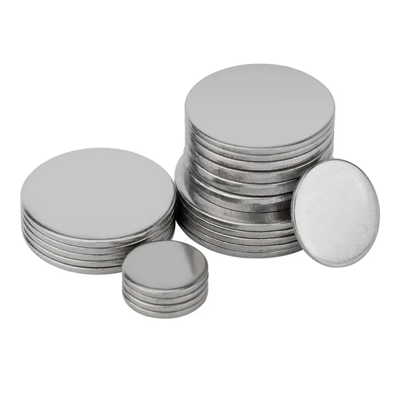 Feuille de plaque ronde en acier inoxydable