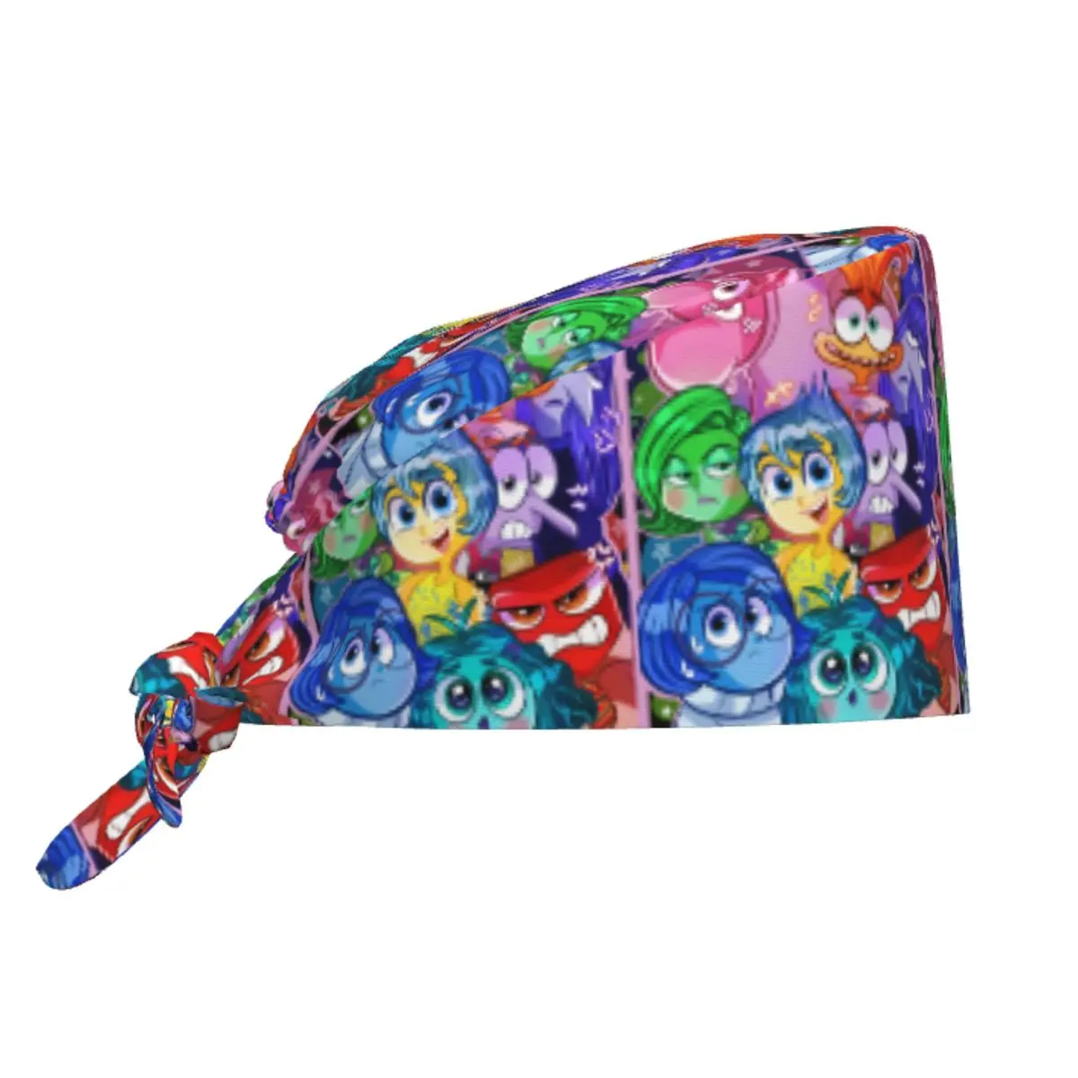 

Custom Inside Out Cartoon Medical Staff Scrubs Hat Men Women Doctor Nursing Surgical Cap Scrub Caps