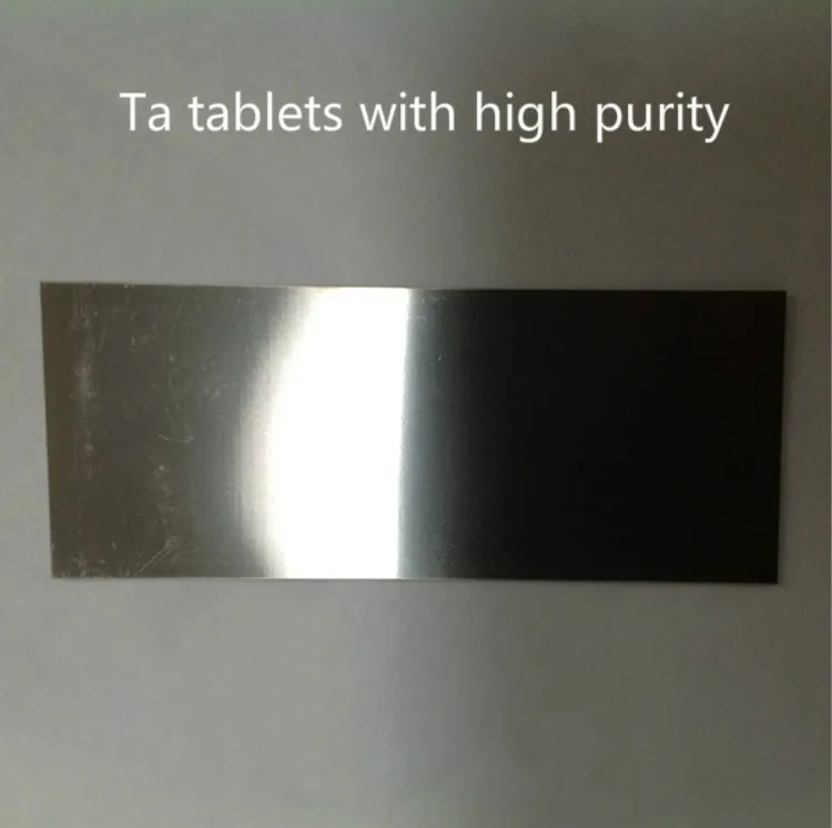 High purity tantalum foil, tantalum sheet, for scientific research and experiment, Ta ( 99.99%).