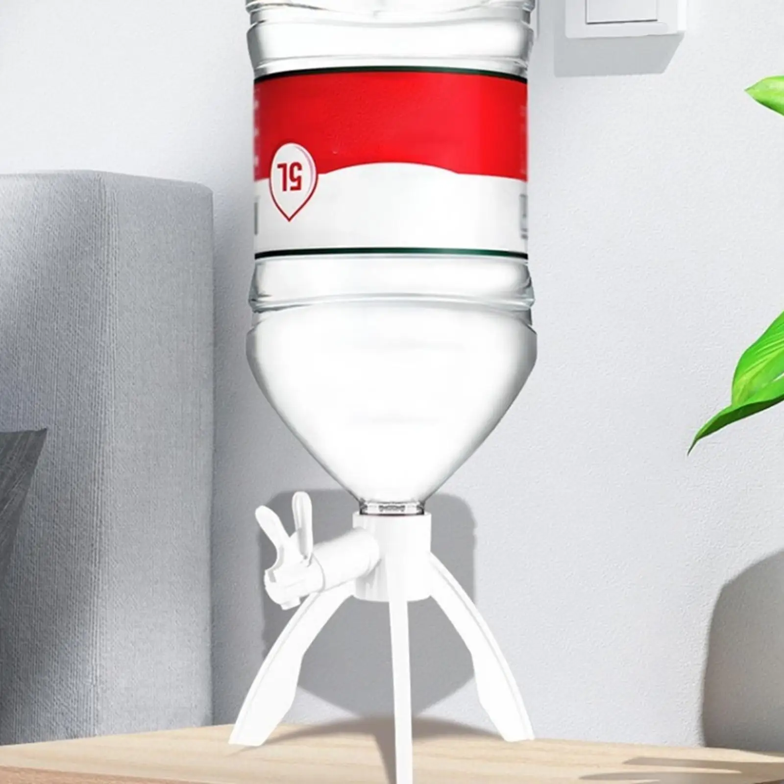 Bottled Water Stand Easy to Use Convenient Water Dispenser Stand Portable Stable for Barbecue Home Countertop Bedroom Party