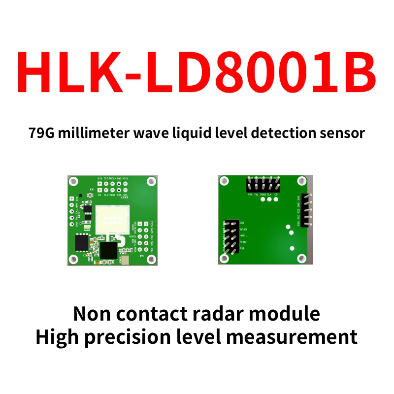 

Hot Sale Free Shipping LD8001B 79GHz Millimeter Wave Liquid Level And Material Level Detection Sensor Module 3.3V voltage