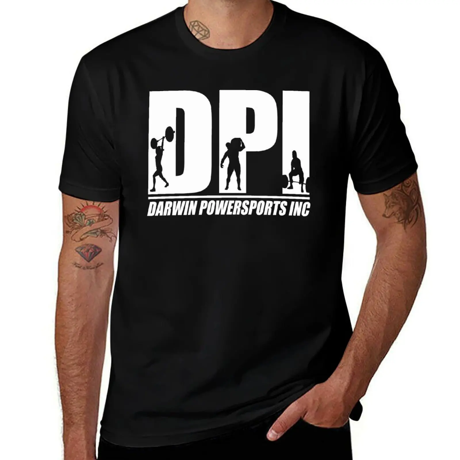 Dpi Logo - White T-…