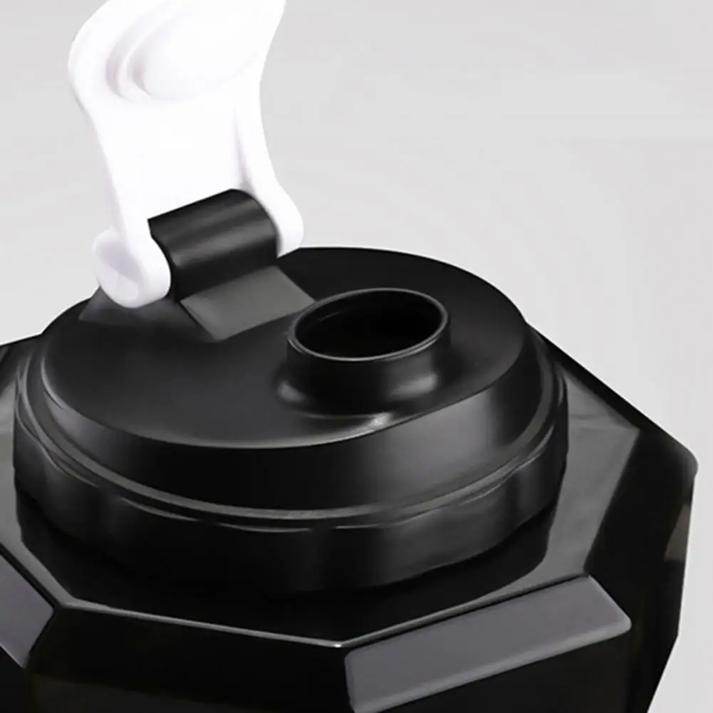 500/1500/2200/2600 مللي الدمبل زجاجة مياه رياضية واضحة المحمولة الذراع قوة التدريب تجريب كوب شرب المياه