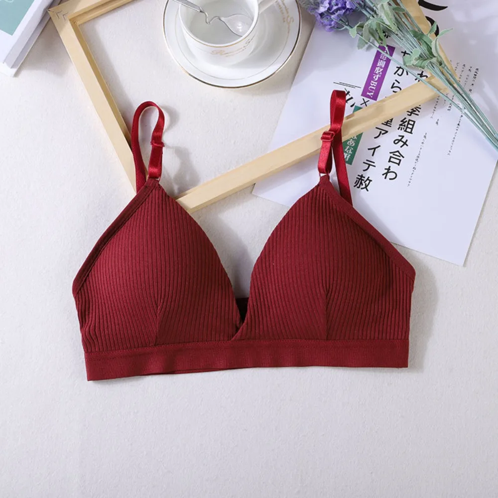 High Quality Elastic Back Sports Bra Adjustable Shoulder Strap Breathable Sleeveless Vest Underwear Slim Crop Top for Women