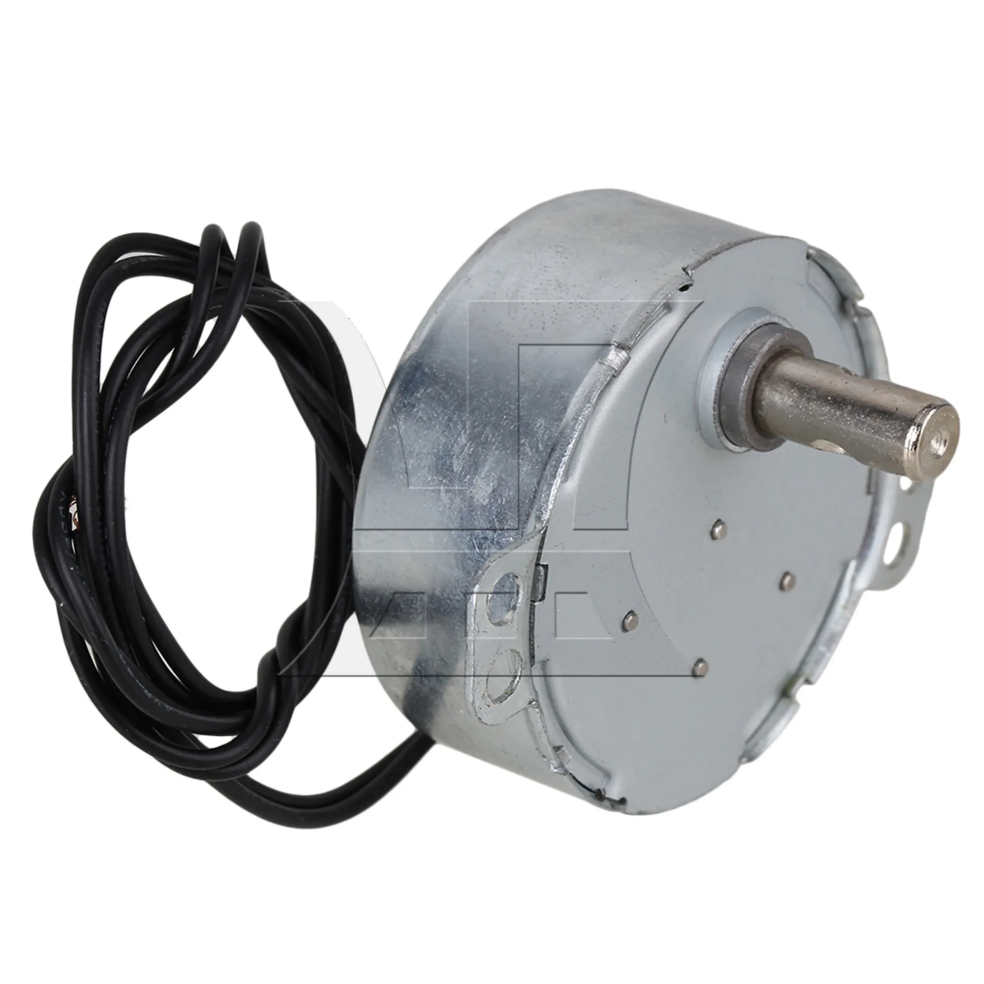 CNBTR TYC-50 AC 220V Synchronous Motor 15-18RPM CW/CCW 4W 1.5kgf.cm - Silver High Torque Motor