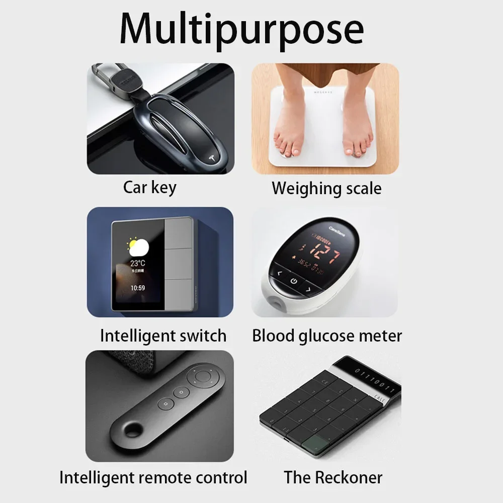 5-50pcs LIR2032 LIR 2032 3.6V Rechargeable Lithium Battery CR2032 ML2032 for Toy Car Key Scale Remote Control Button Coin Cell view 5
