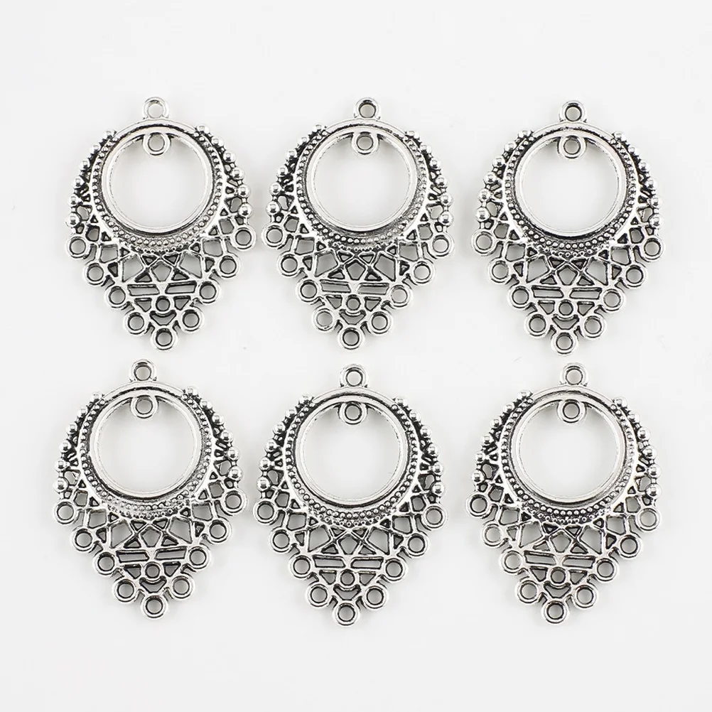 

Alloy Dangle Earring Charms Making Supplies Necklace Pendant Accessories DIY Charms for Bracelets Girls Gift Durable Non-Fading