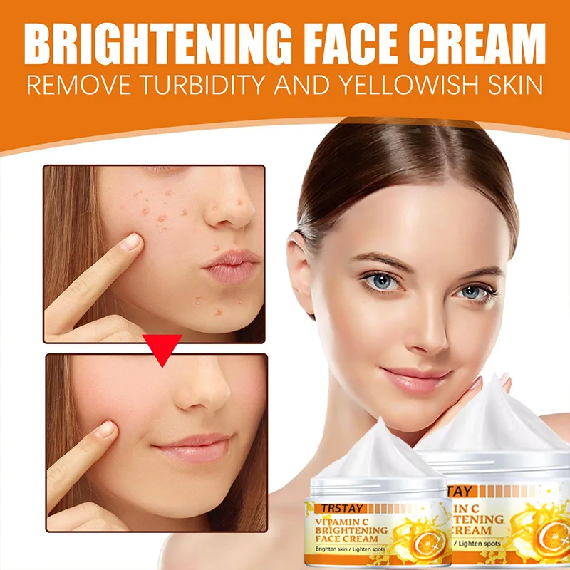 Brightening Vitamin VC Cream Fade Acne Marks C Cream crema aclaradora de piel  skin whitening cream