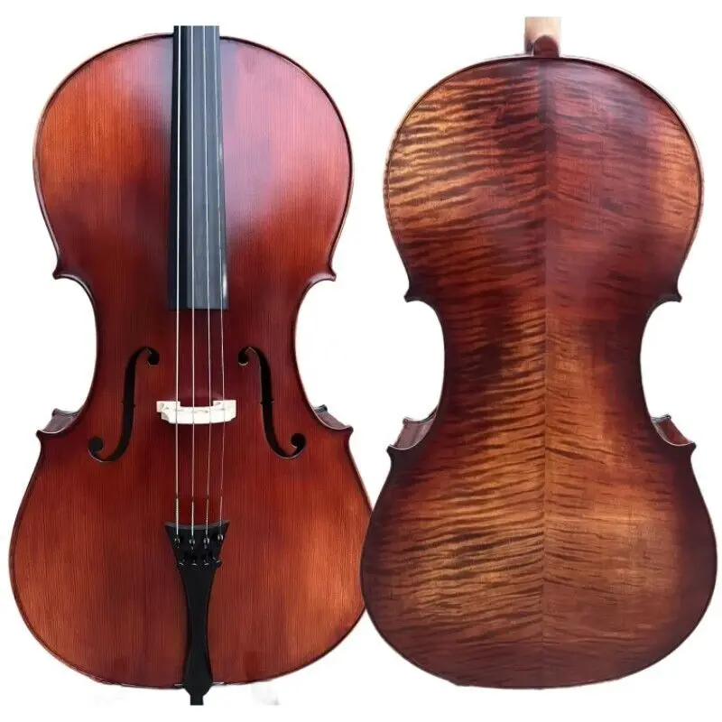 Stradivari SONG Master Workshop Cello 4/4,Oil Varnished , sweet tone!#15726