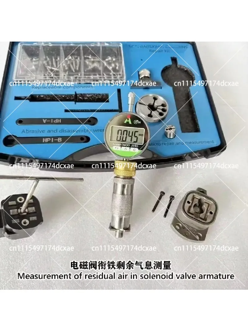 Diesel Injector Actuator Armature Spool Repair Tool Set Dynamic Measurement Kit