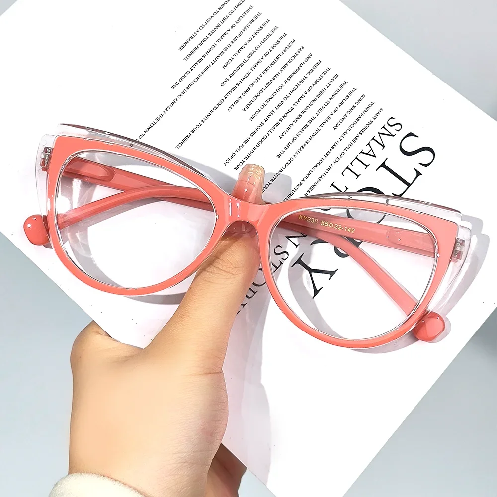 Cat Eye Reading Glasses Retro  Fashion Presbyopic Glasses Vintage Readers for Women +1.0 To +4.0 image 5