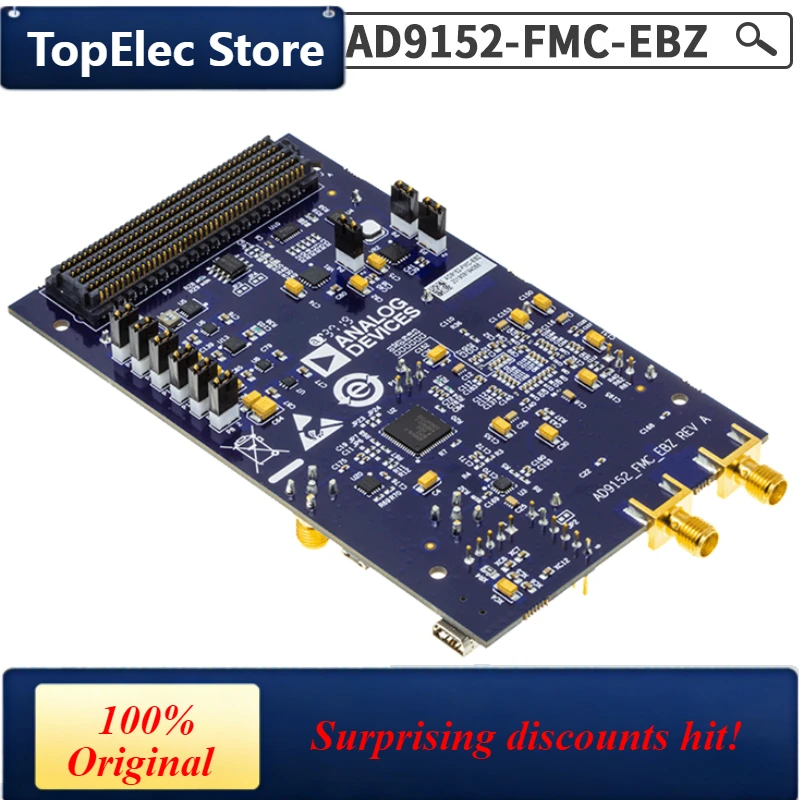 TopElec AD9152-FMC-EBZ DAC Evaluation Board 16-bit 2.25G Sampling Rate for Digital-to-Analog Conversion