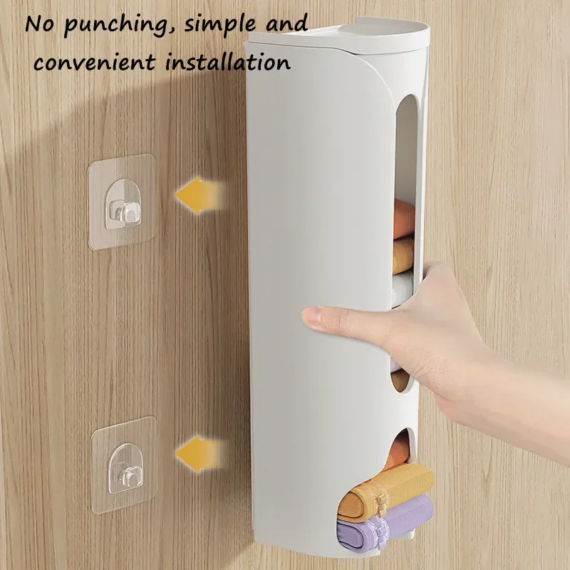 Kitchen Garbage Bag Storage Boxs Home Wall Mounted Underwear Storage Boxes Sock Sorting Box Underwear Storage Boxss Manufacturer