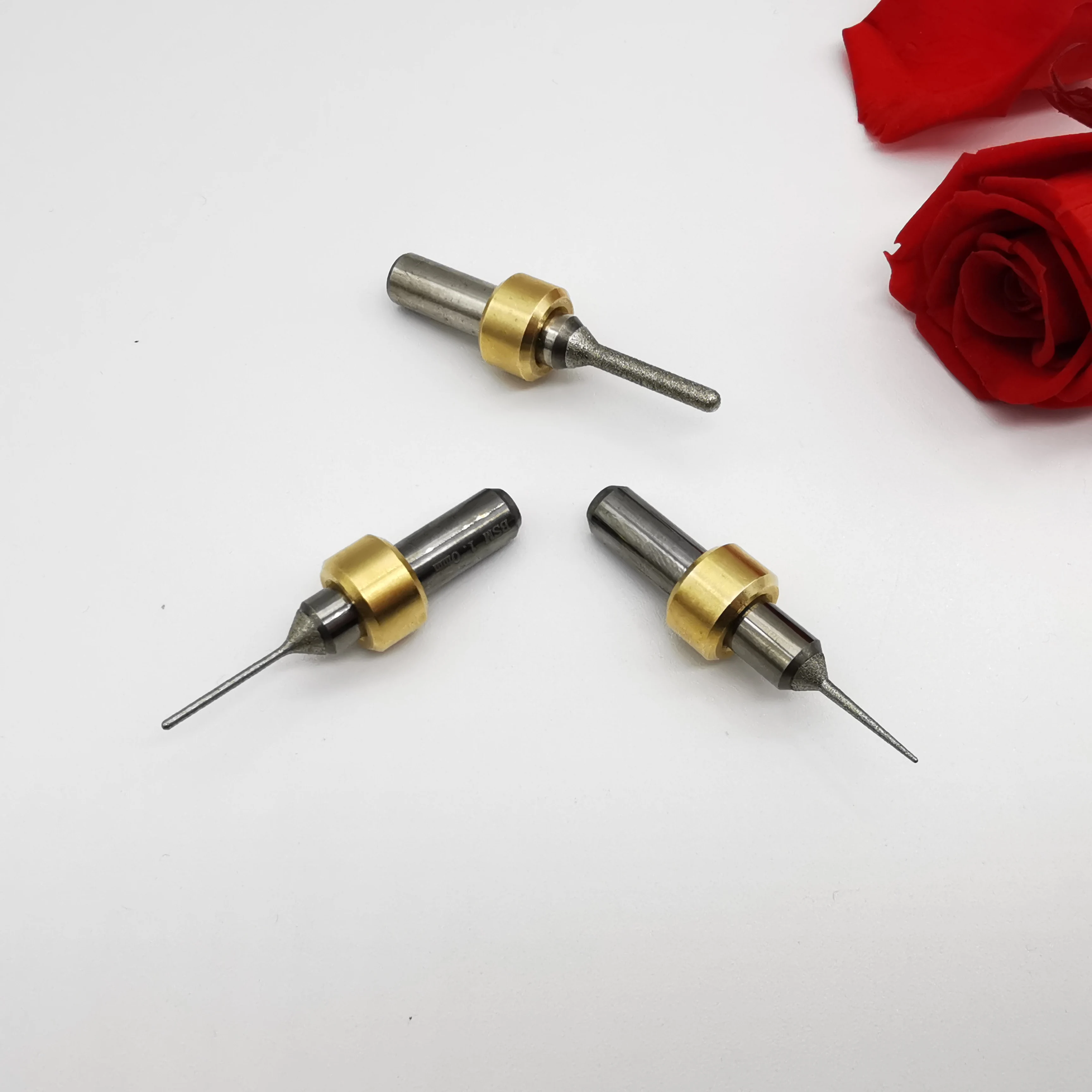 BSM Lithium Disilicate Milling Tools Bur Cutters for Dental Glass Ceramic Materials D6*40L 0.6/1.0/2.5mm for Dental Lab