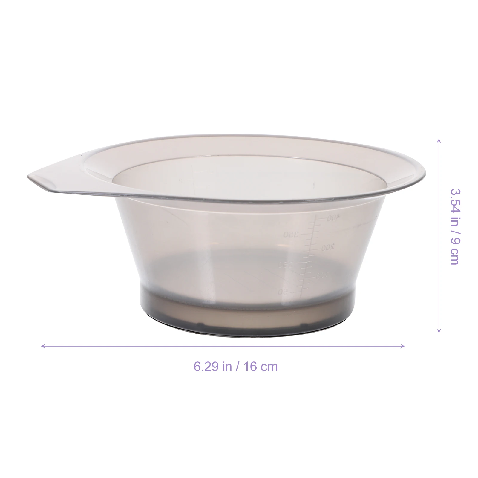 

2pcs Hair Dye Bowl Plastic Reusable Washable Hair Coloring Bowl For Salon Emulsion Tint Mixing Accessories Dyeing Tool