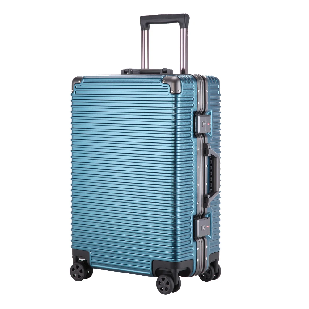 Bagage Abs + Pc Koffer Travel Trolley Case Vrouwen Mannen Mute Spinner Wielen Rollende Bagage Mode Business Boarding Box