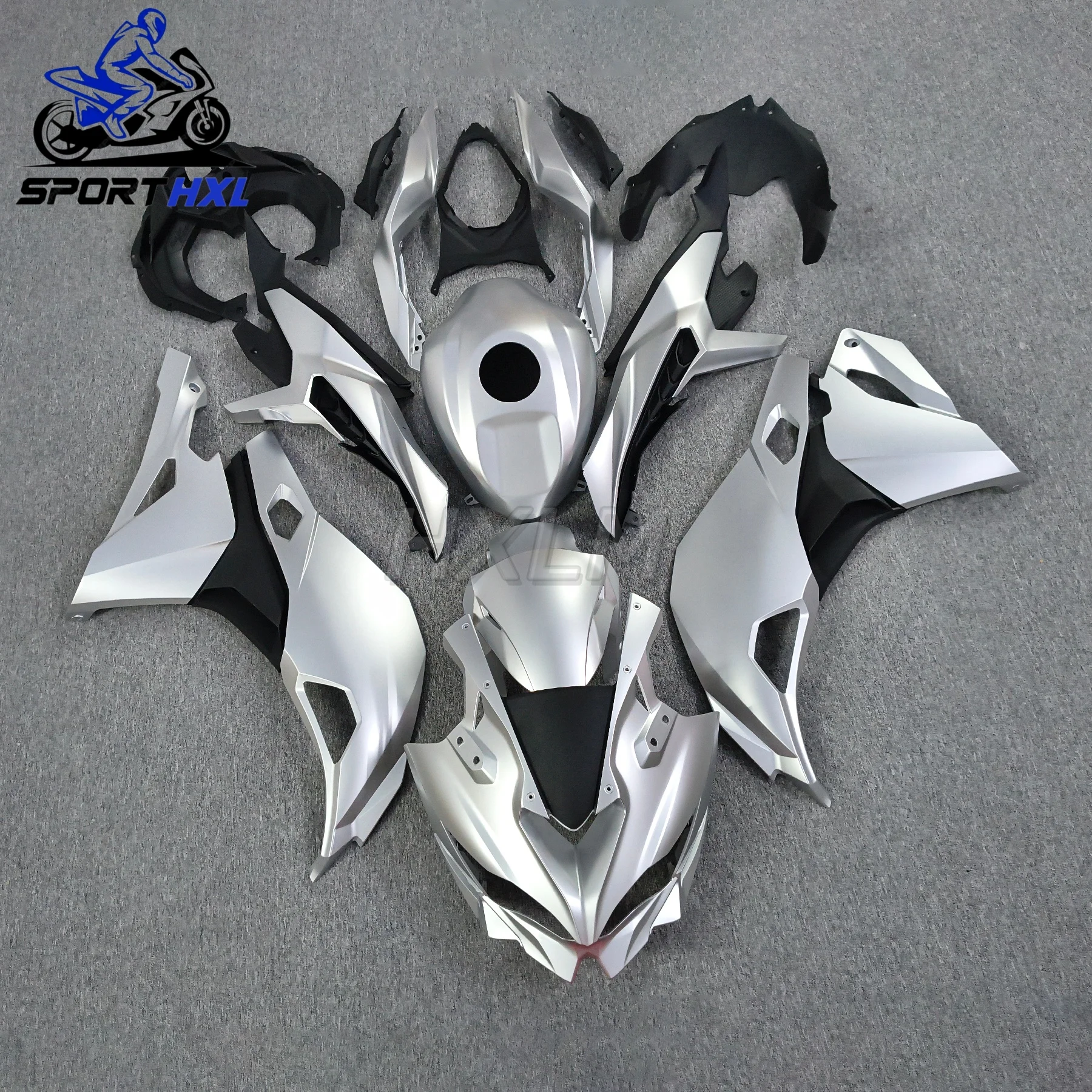 Premium ABS Moto cowling applies ZX4R full car 23 years carbon painted look Suitable For Kawasaki shell 19