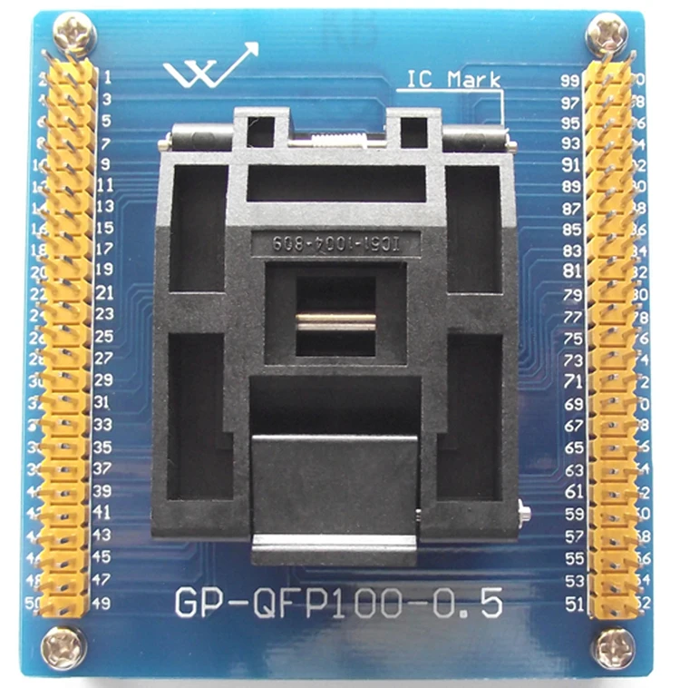 

Ic51-1004-809-23 Test Seat Qfp100 Tqfp100 Lqfp100 Programming Seat Burning Seat