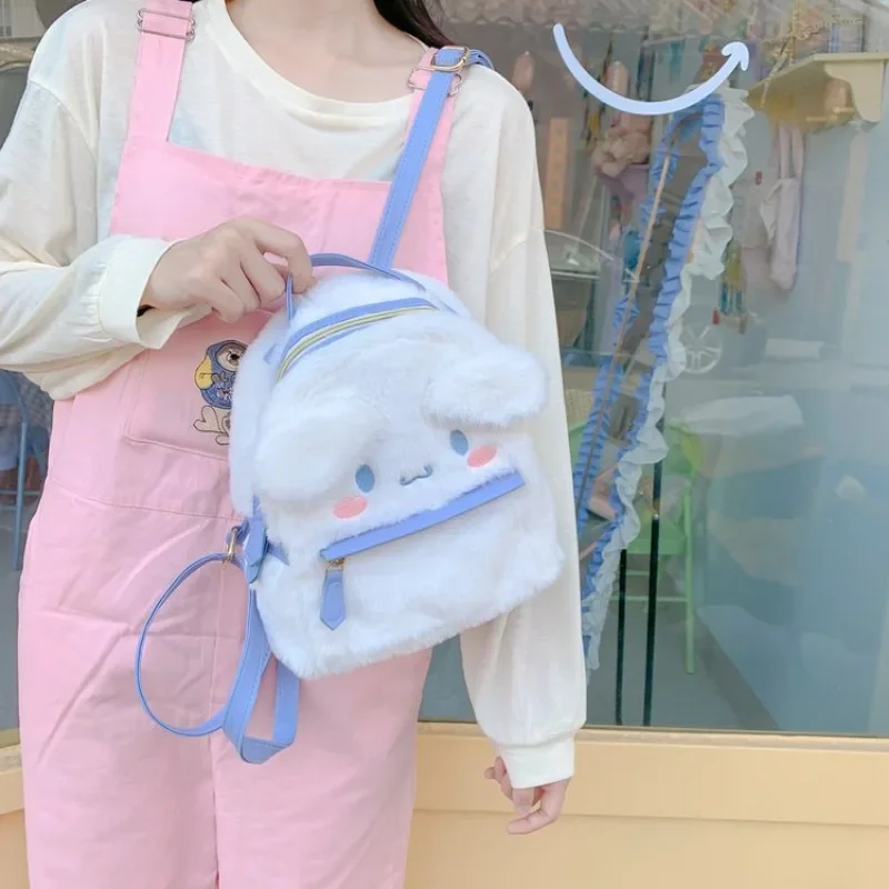 MBTI Melody Pink Zaino da donna Harajuku Fashion Cute Cartoon Lolita College Style Zaino Borsa femminile di lusso di design casual