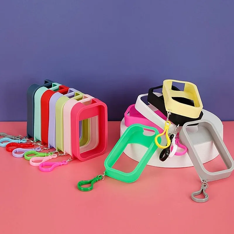 UniversalซิลิโคนReusable Hand Sanitizerสําหรับ 38/40/45/50Mlการ์ดสเปรย์ขวดซิลิโคนแยกขวด