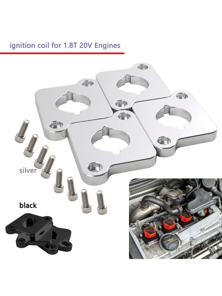 Zestaw adapterów do cewek zapłonowych Premium Billet | Konwersja 20v 1.8T na 2.0TFSI | Niezbędny element dla entuzjastów tuningu VW/Audi — 2